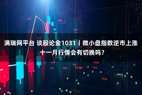 满瑞网平台 谈股论金1031丨微小盘指数逆市上涨 十一月行情会有切换吗？