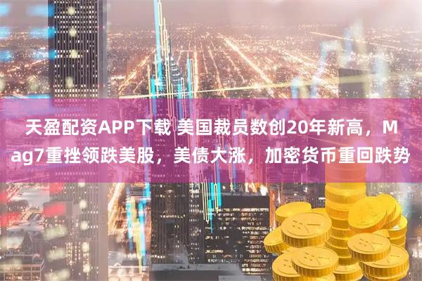 天盈配资APP下载 美国裁员数创20年新高,Mag7重挫领跌美股,美债大涨,加密货币重回跌势
